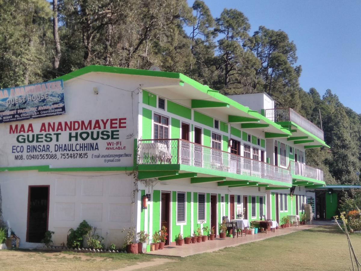 Maa Ananda Mayee Guest House Binsar Ngoại thất bức ảnh